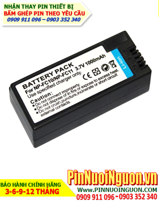 Pin sạc máy ảnh Sony NP-FC10, NP-FC11 Li-Ion 3,7V 950mAh, Thay cell pin máy ảnh Sony NP-FC10, NP-FC11